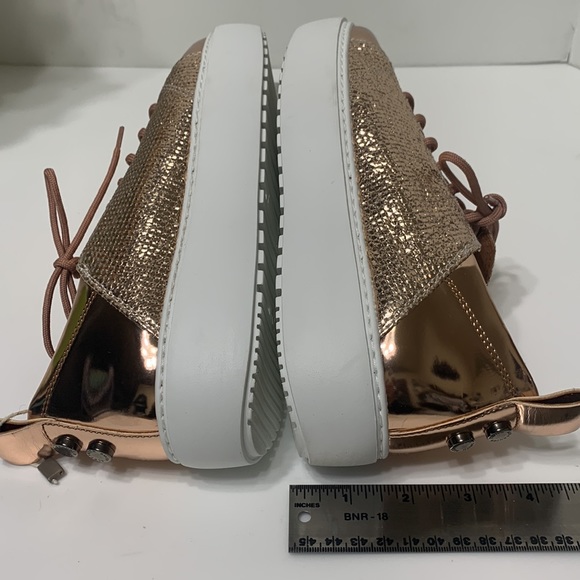 Rose gold sneakers low top EU37 or US7 - Picture 8 of 15